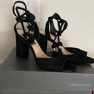Shoes Pumps Vince Camuto NIB sz 8.5 Black suede